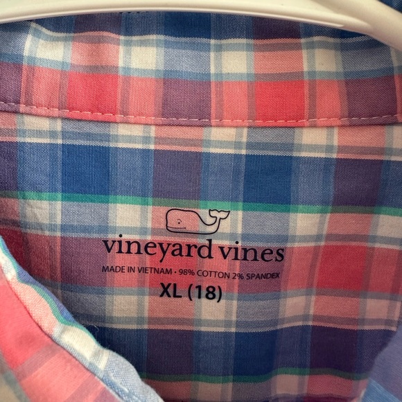 Boys Vineyard Vines Long Sleeve Button Down, NWOT - Picture 3 of 4